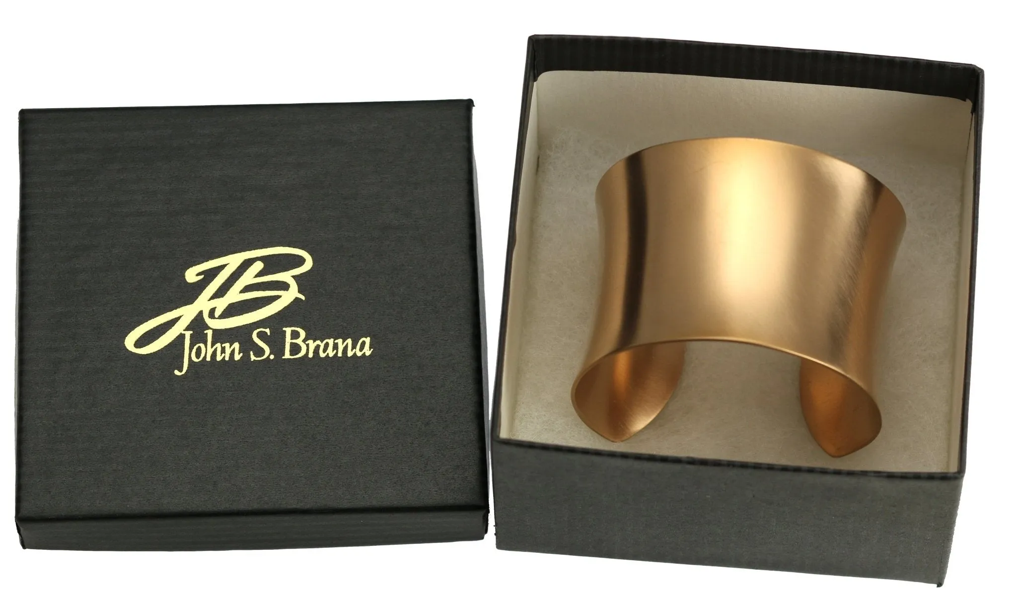 Brushed Anticlastic Bronze Cuff Bracelet