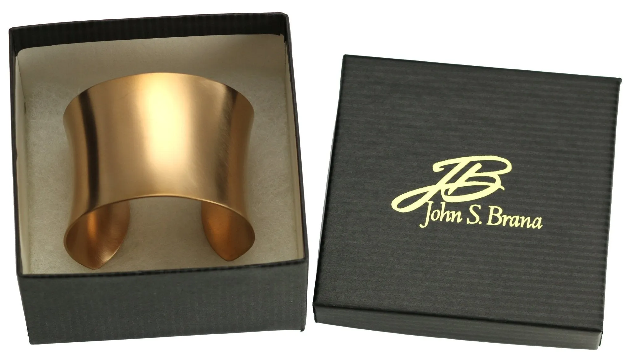 Brushed Anticlastic Bronze Cuff Bracelet