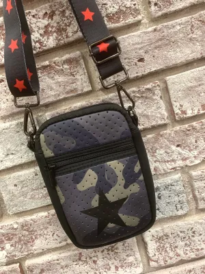 Callie Neoprene Cell Phone Crossbody