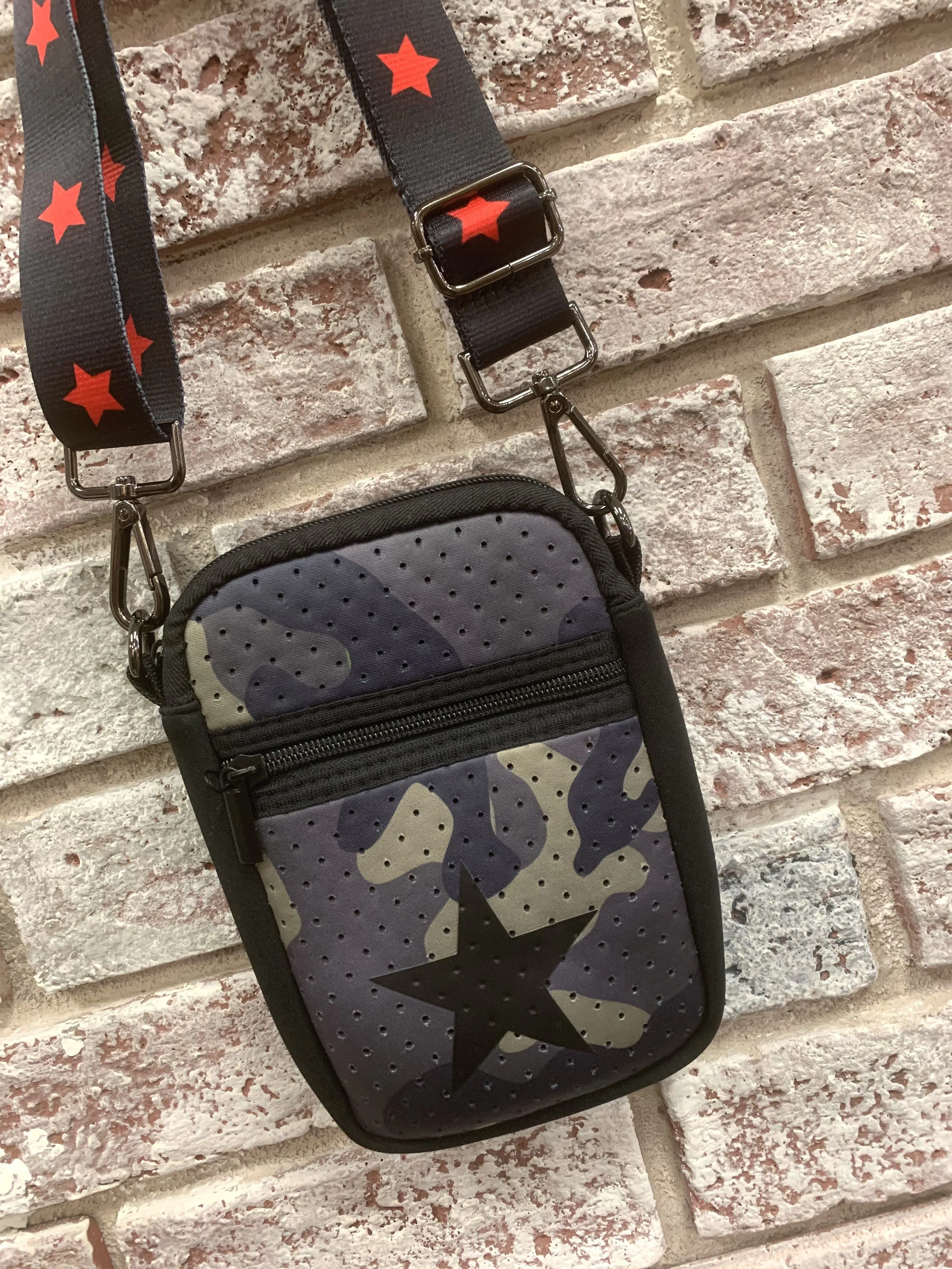 Callie Neoprene Cell Phone Crossbody