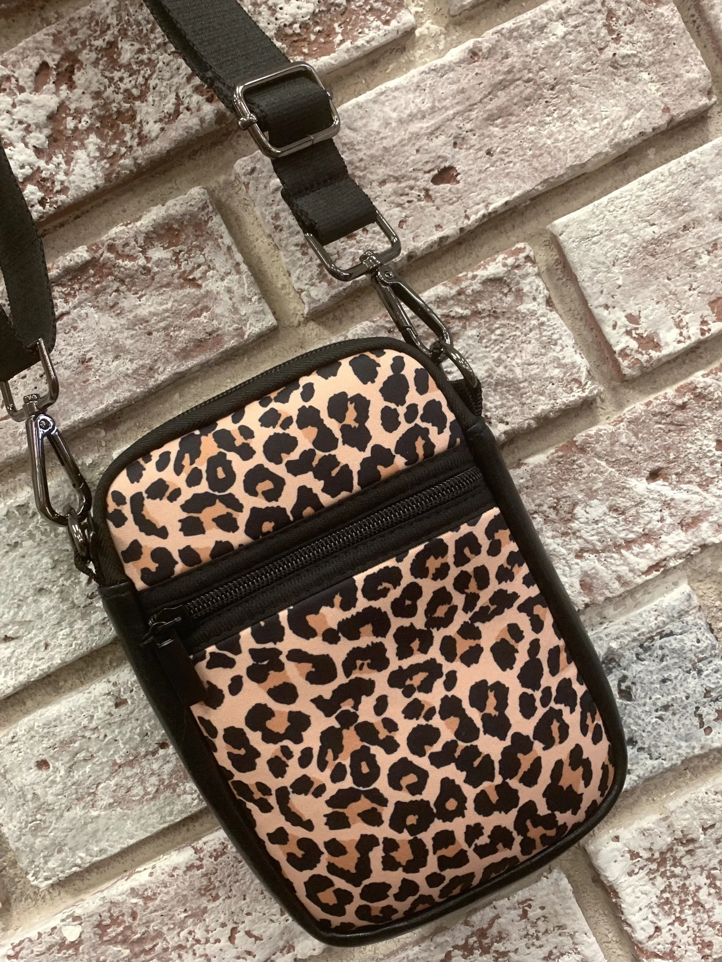 Callie Neoprene Cell Phone Crossbody