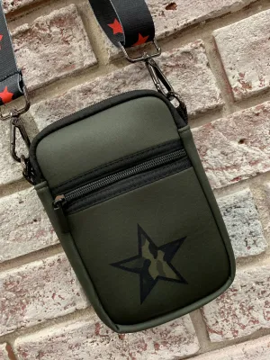 Callie Neoprene Cell Phone Crossbody