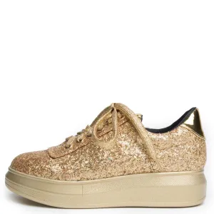 Cape Robbin Forever-1 Gold Sneaker Gold