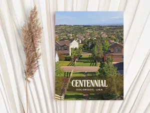 Centennial Retro Wall Art, Colorado, USA