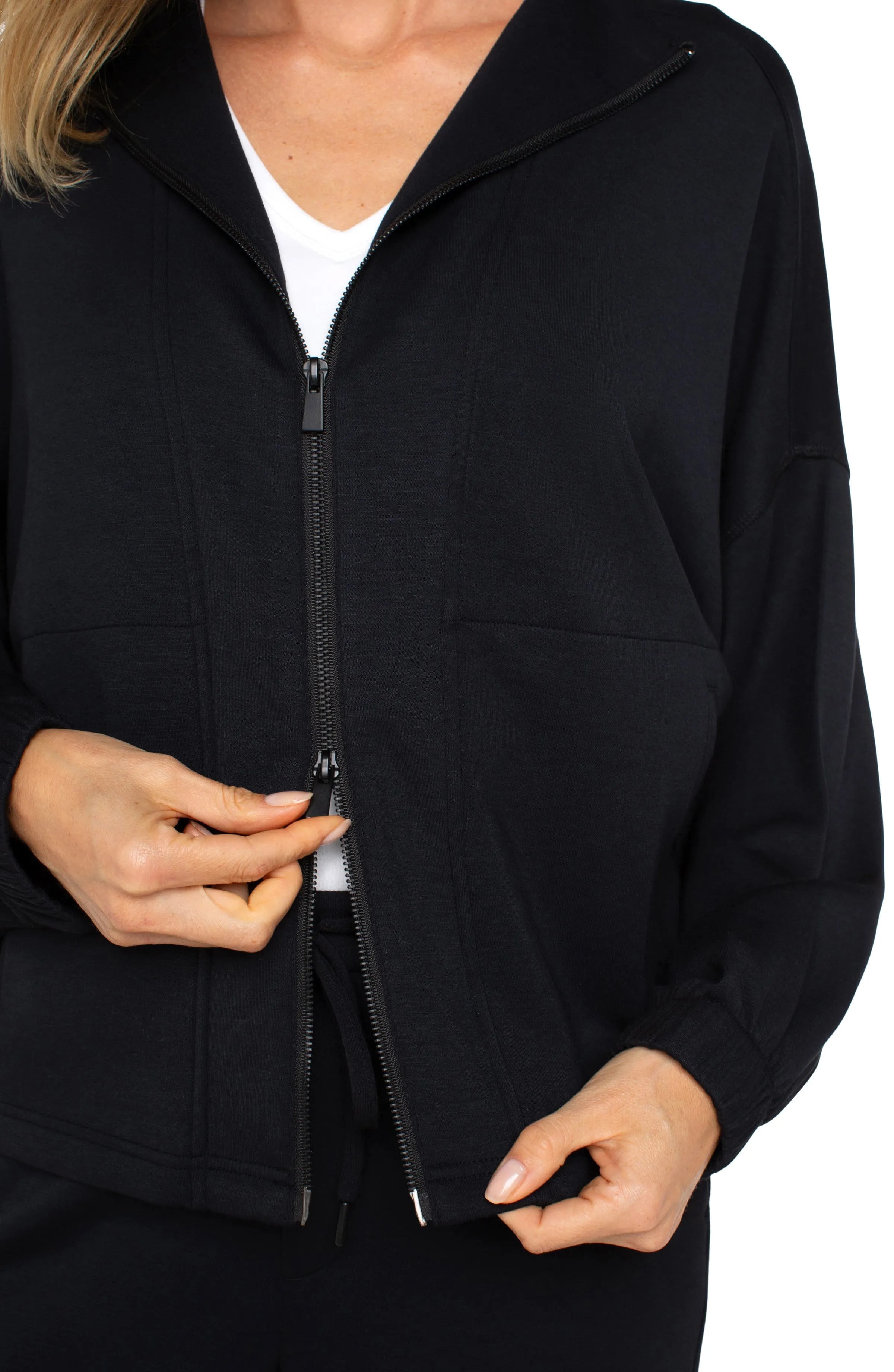 Cloud 9 Zipper Funnel Neck Jacket (more colors)