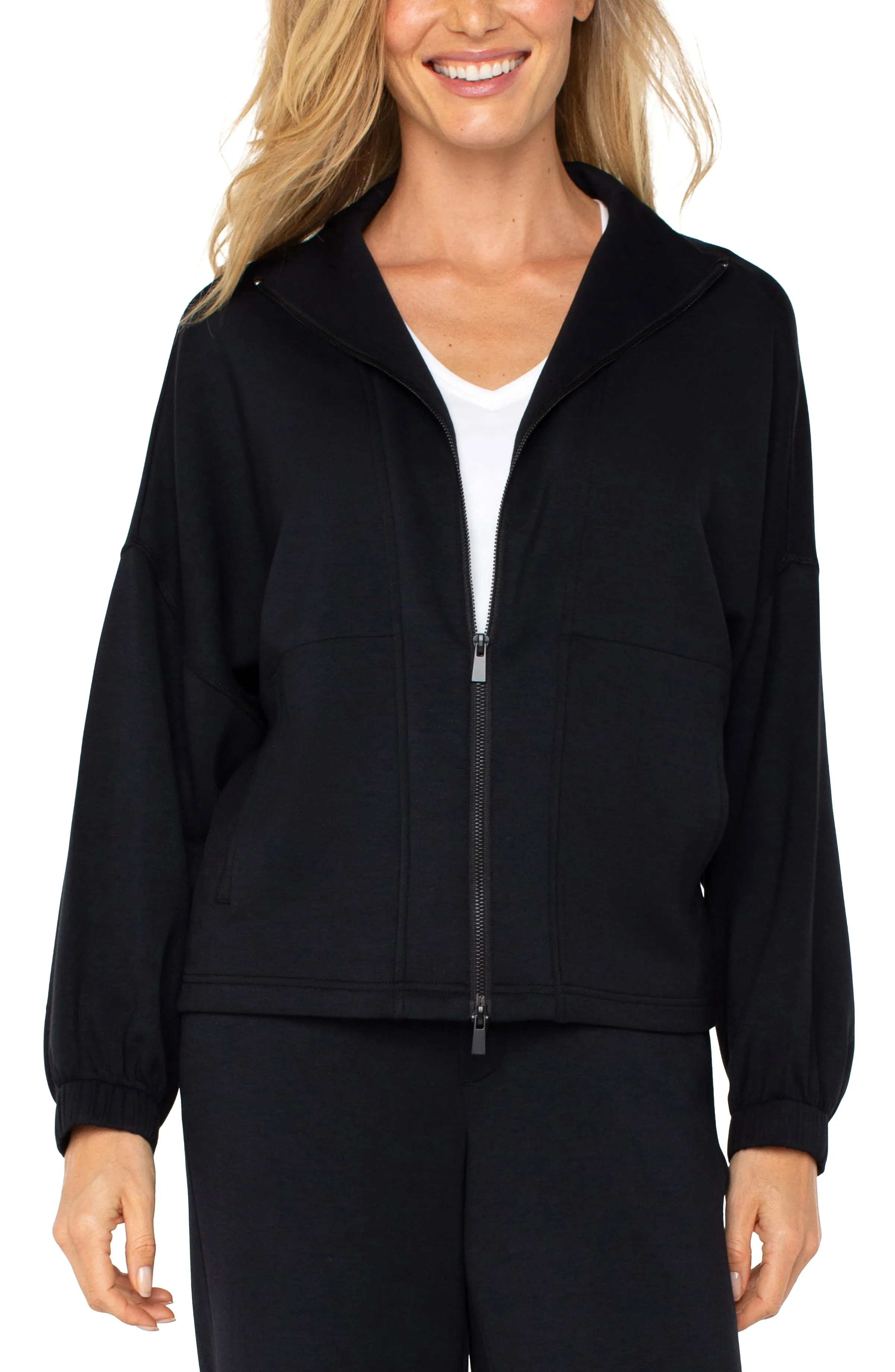 Cloud 9 Zipper Funnel Neck Jacket (more colors)