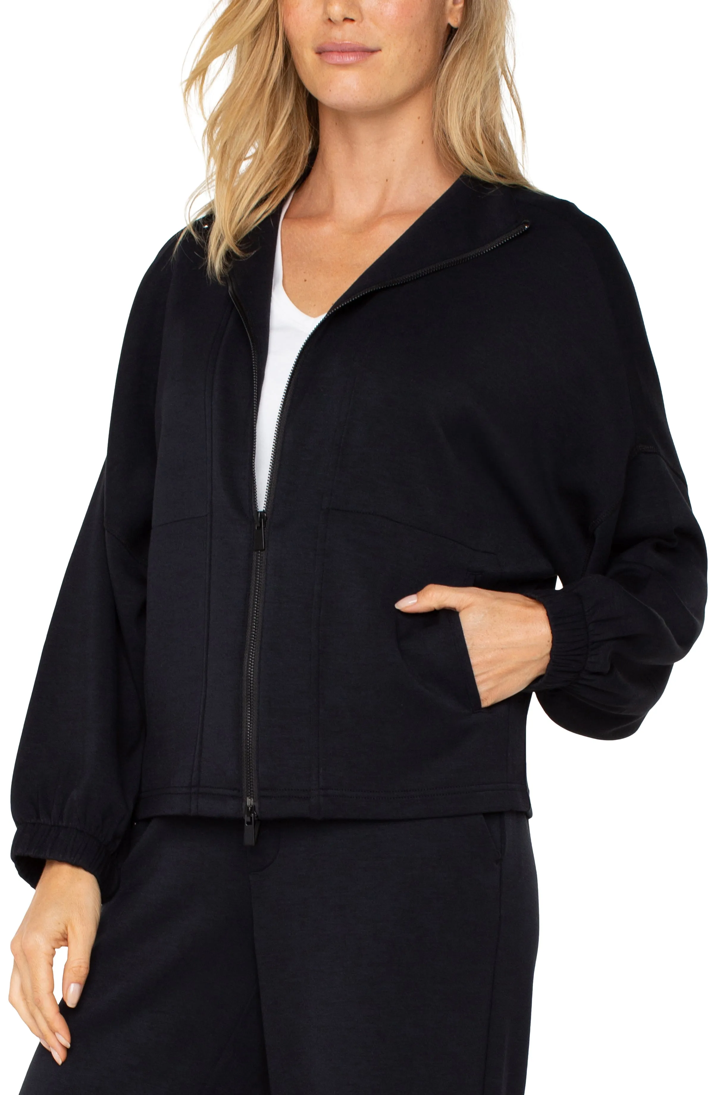 Cloud 9 Zipper Funnel Neck Jacket (more colors)