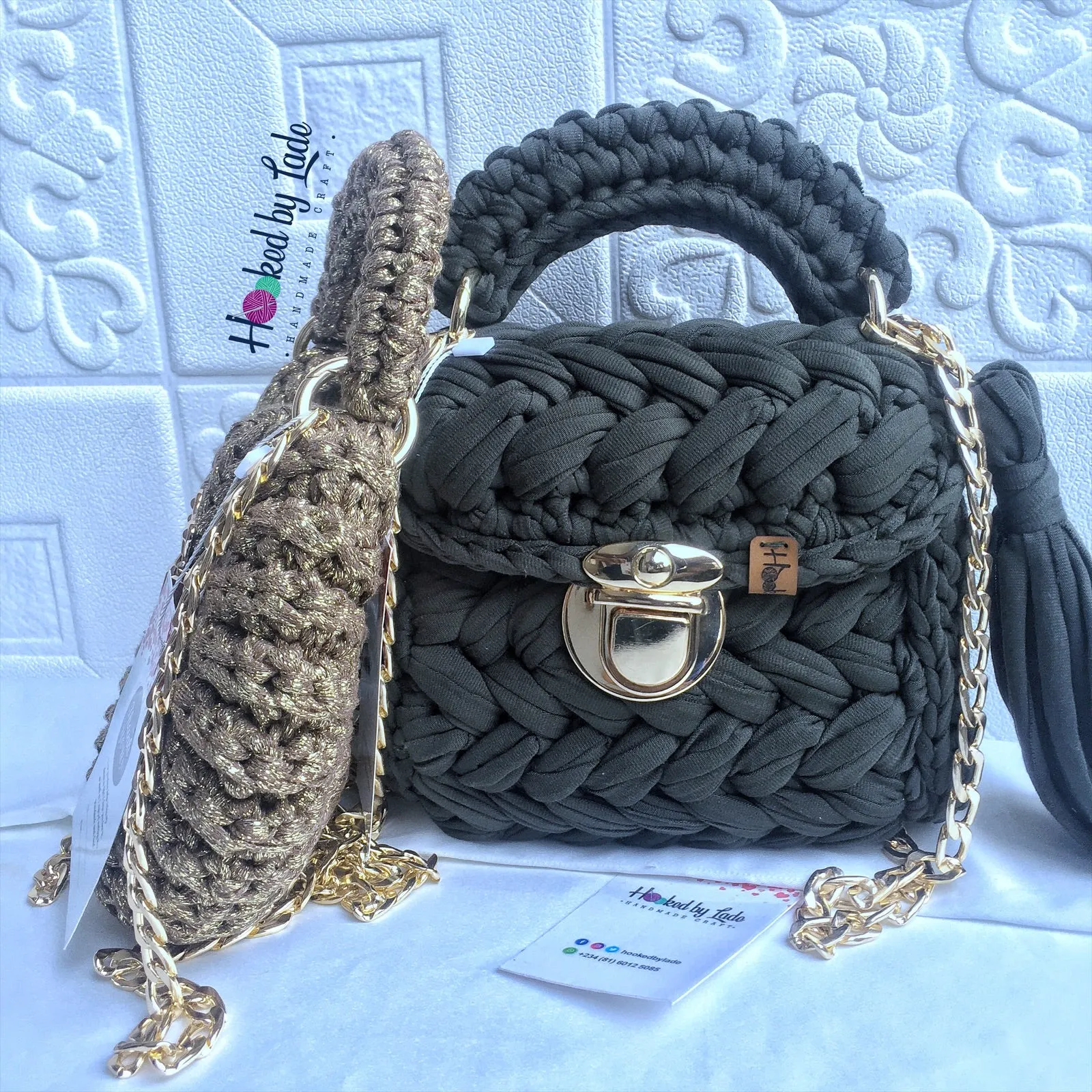 'Comfort' crochet bag