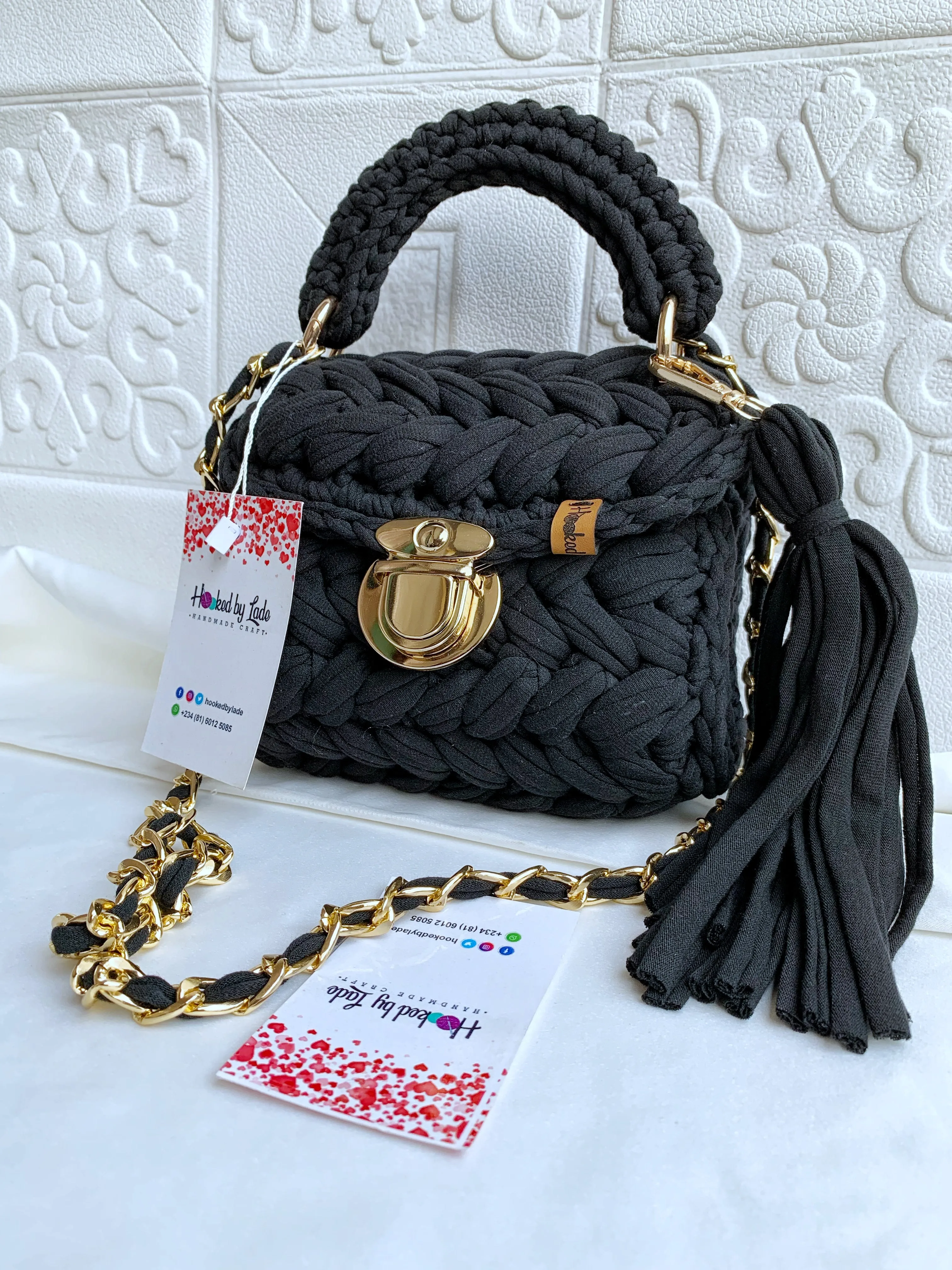'Comfort' crochet bag