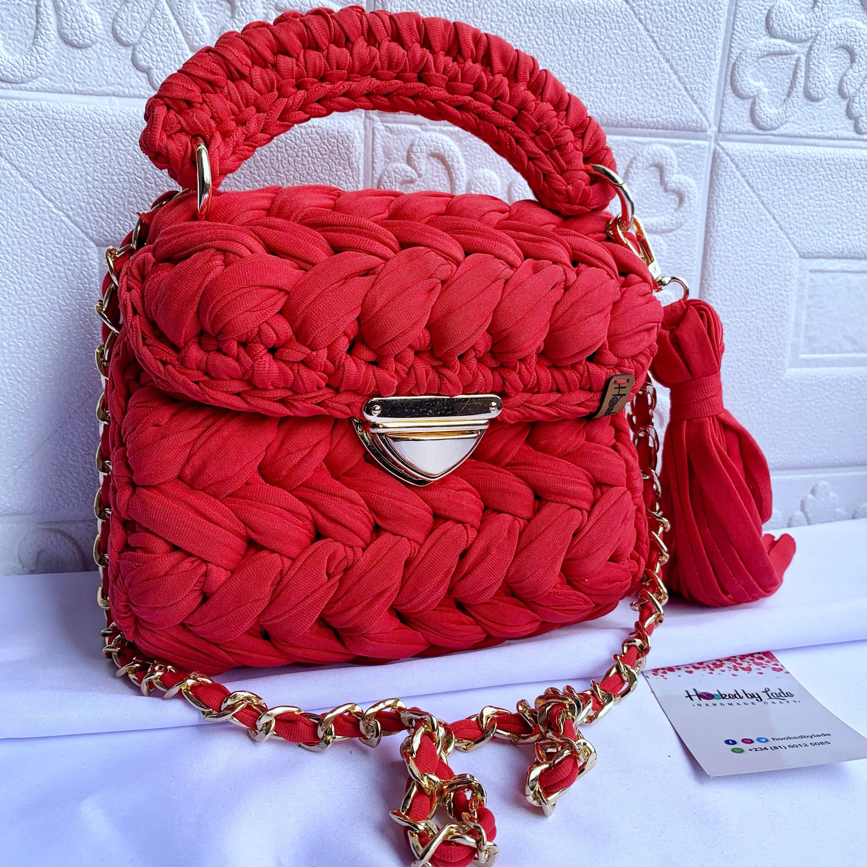 'Comfort' crochet bag