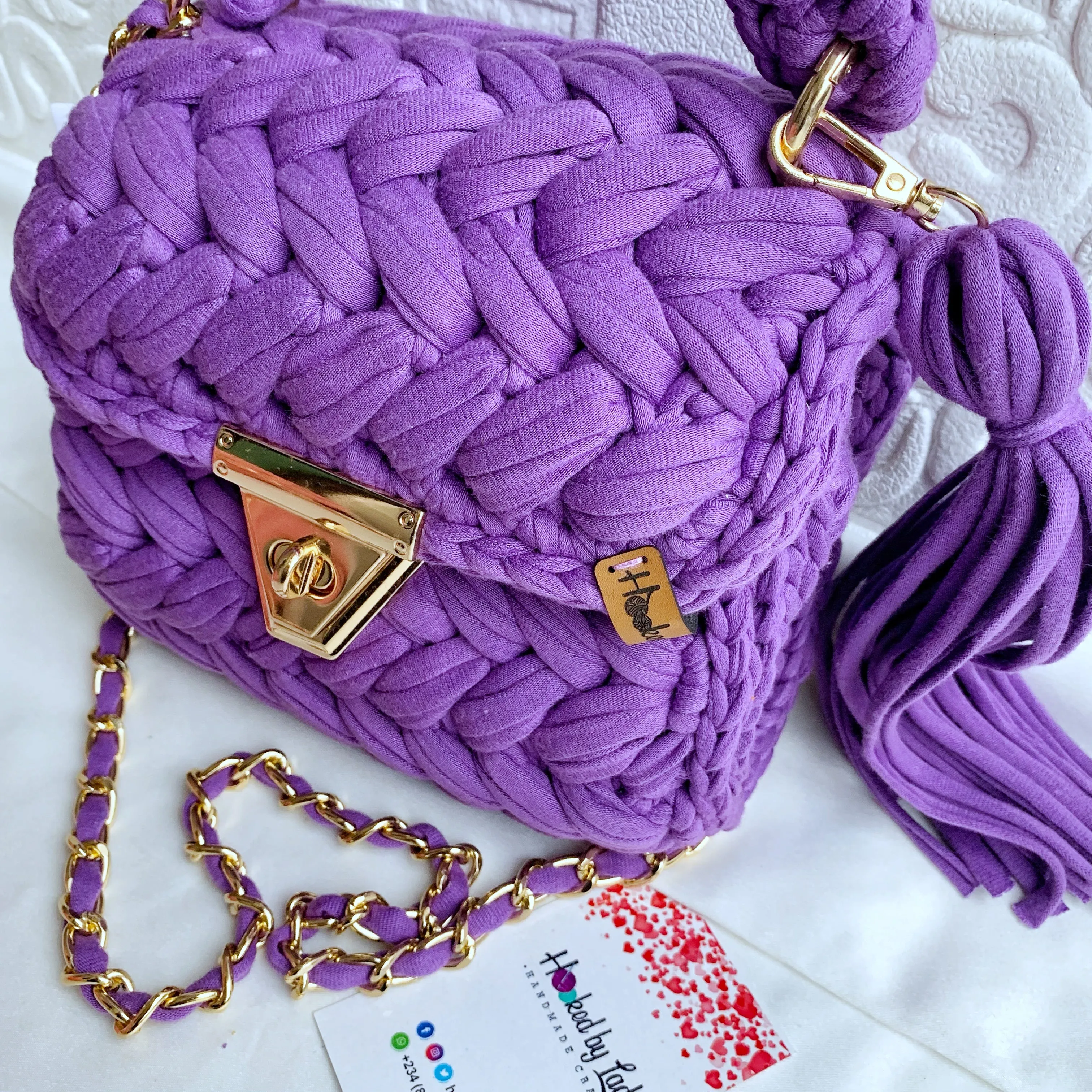 'Comfort' crochet bag