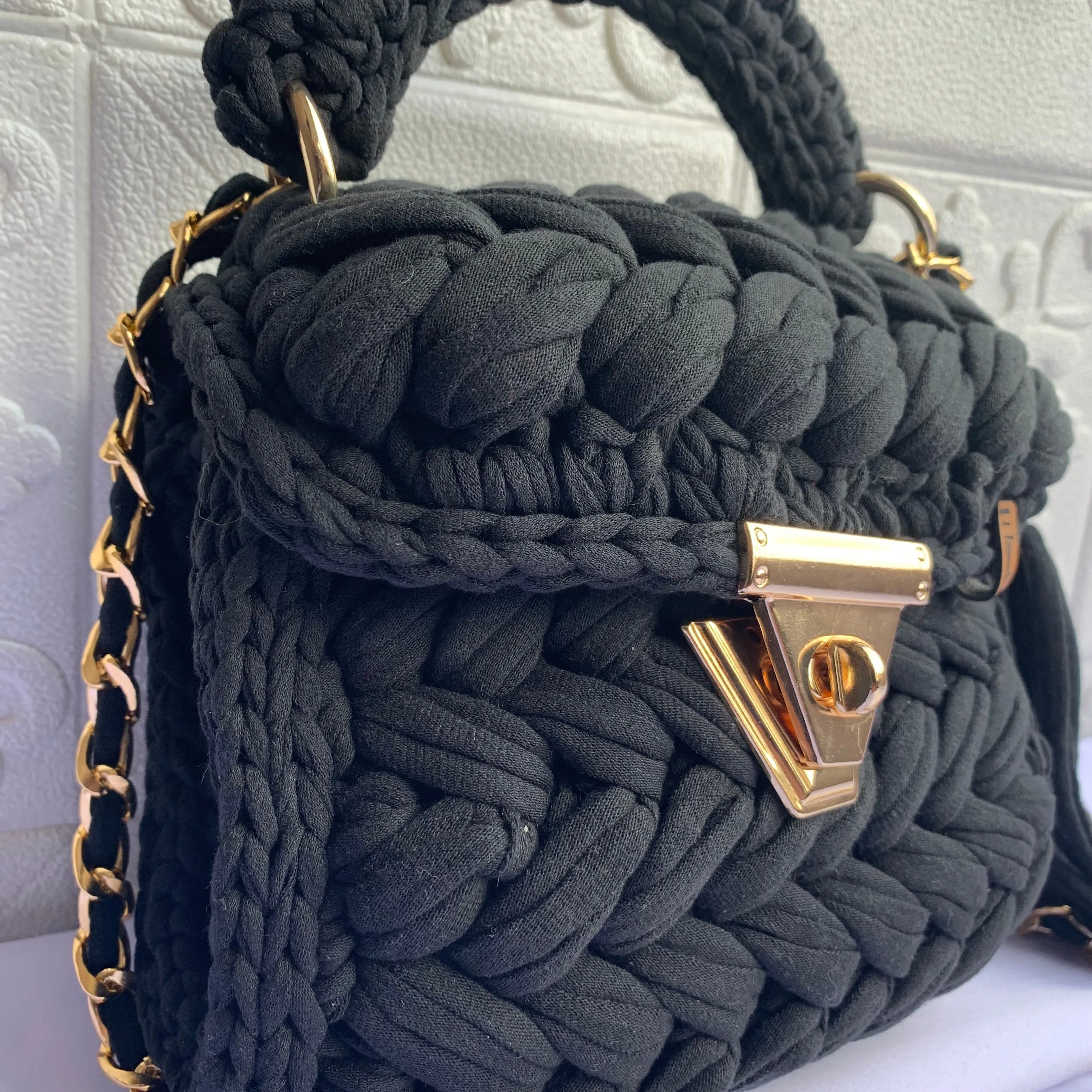 'Comfort' crochet bag