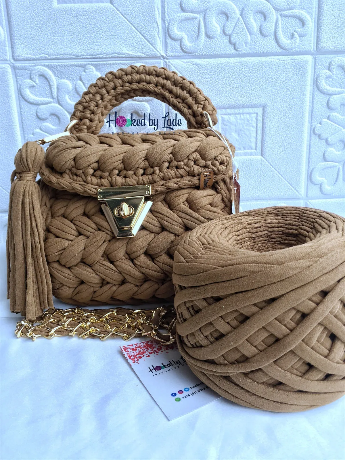 'Comfort' crochet bag