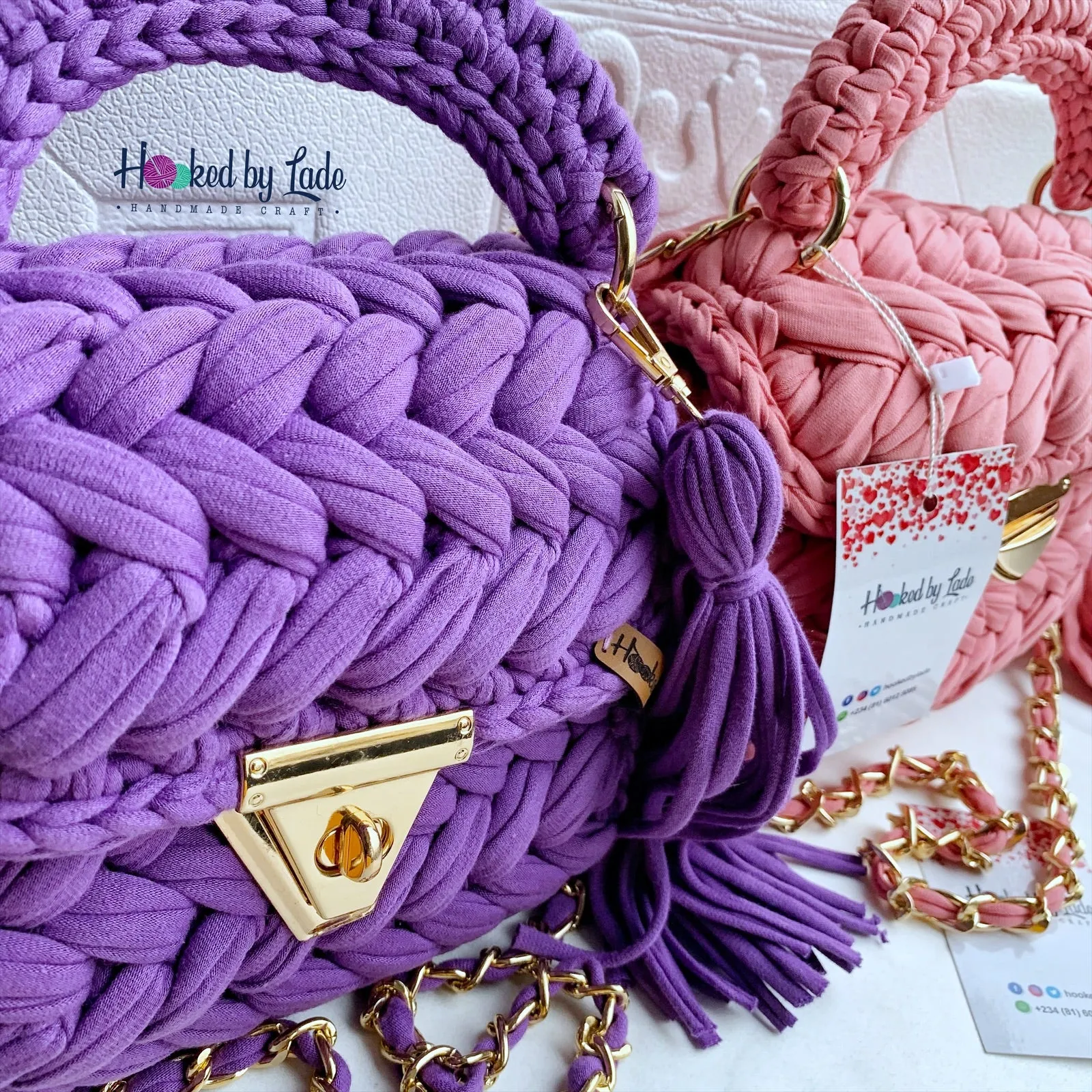 'Comfort' crochet bag