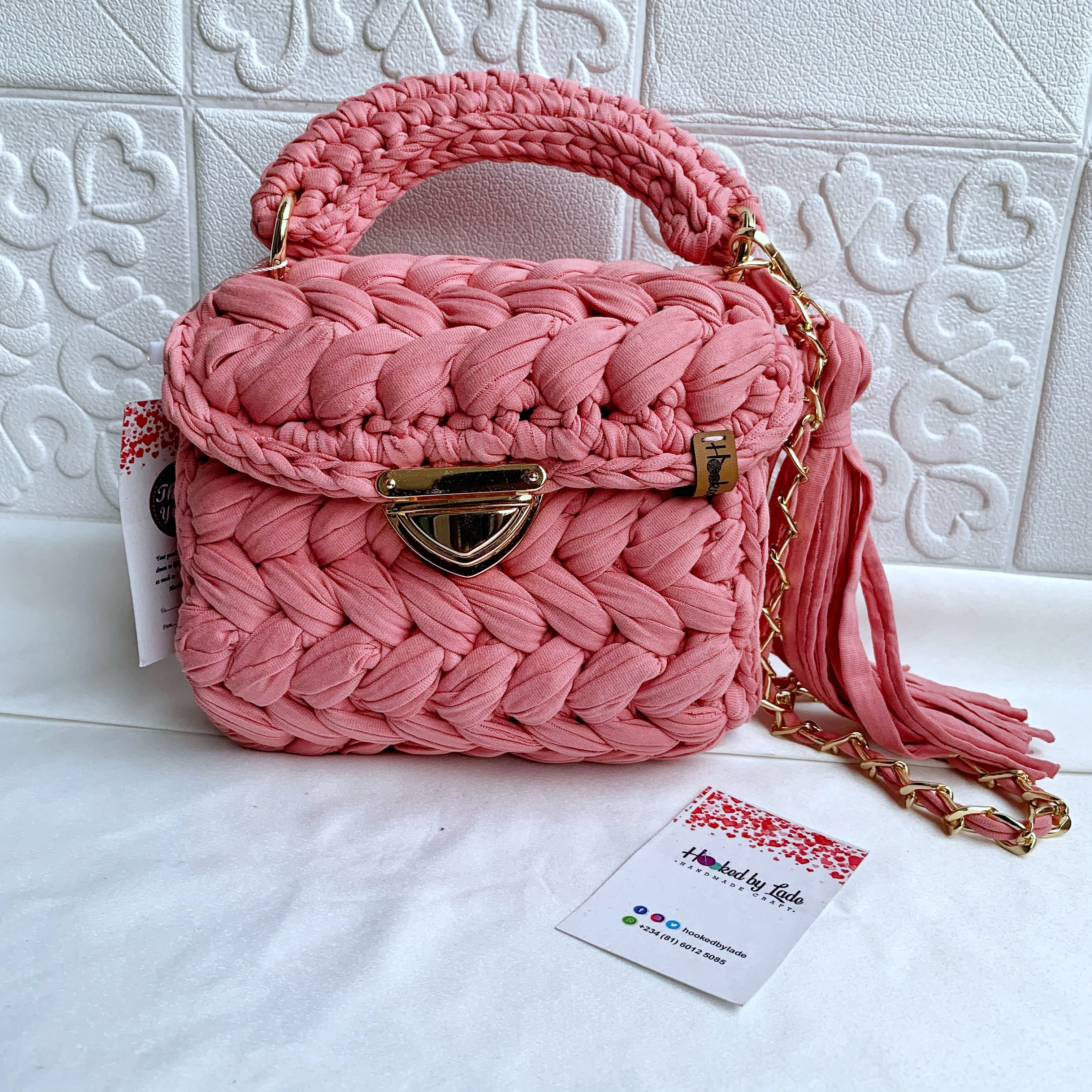 'Comfort' crochet bag