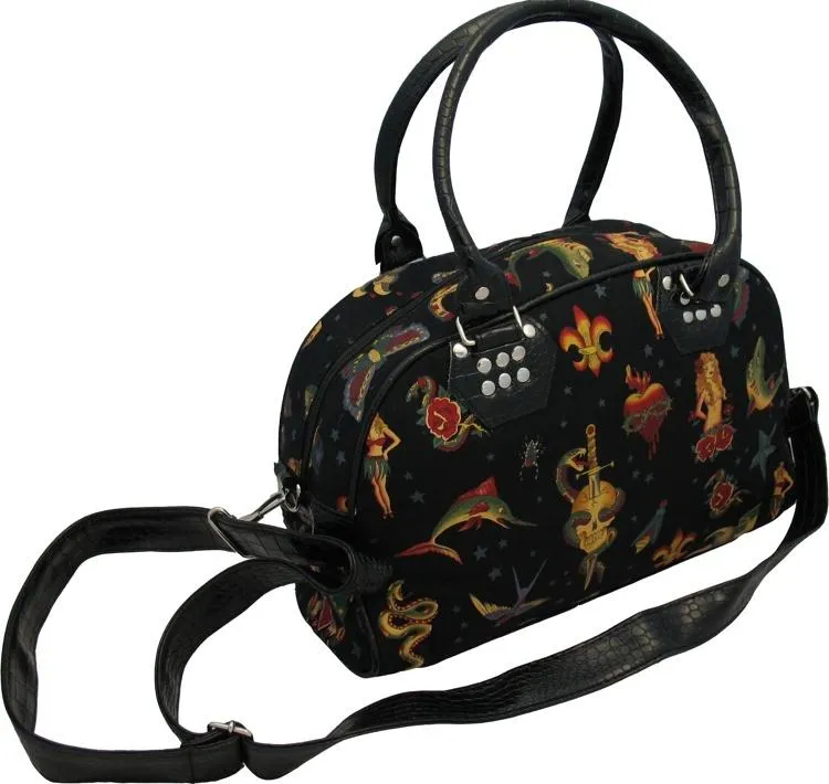 Copy of Large Tattoo Motif Bag (Various Colours)