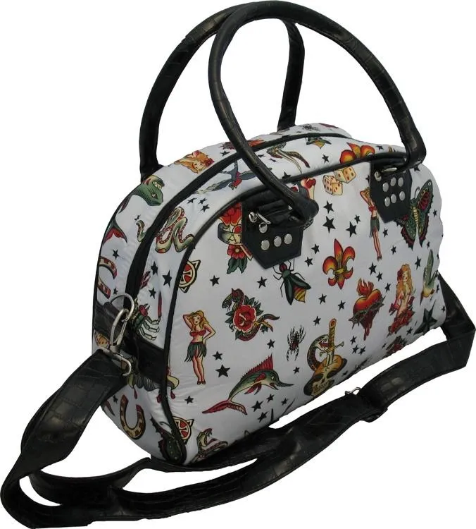 Copy of Large Tattoo Motif Bag (Various Colours)