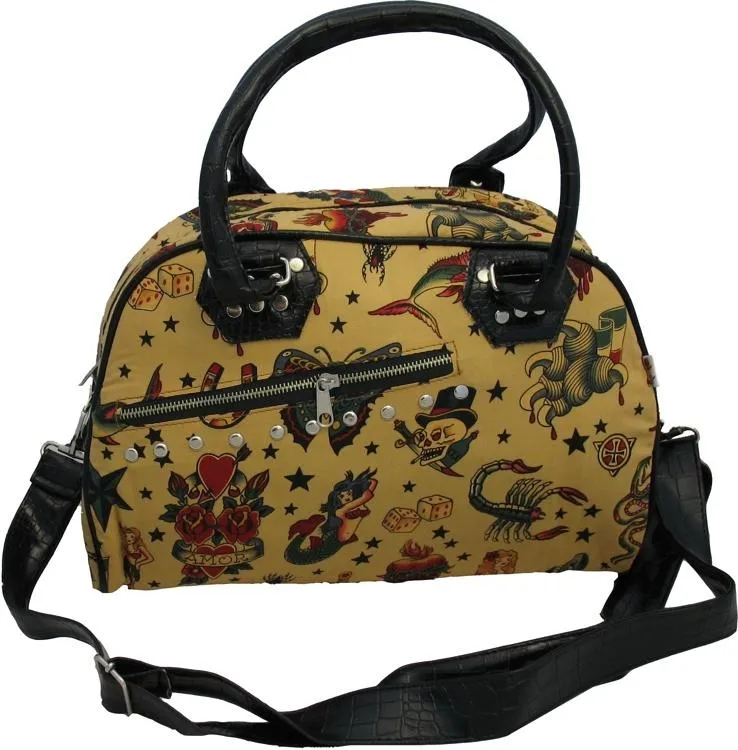 Copy of Large Tattoo Motif Bag (Various Colours)