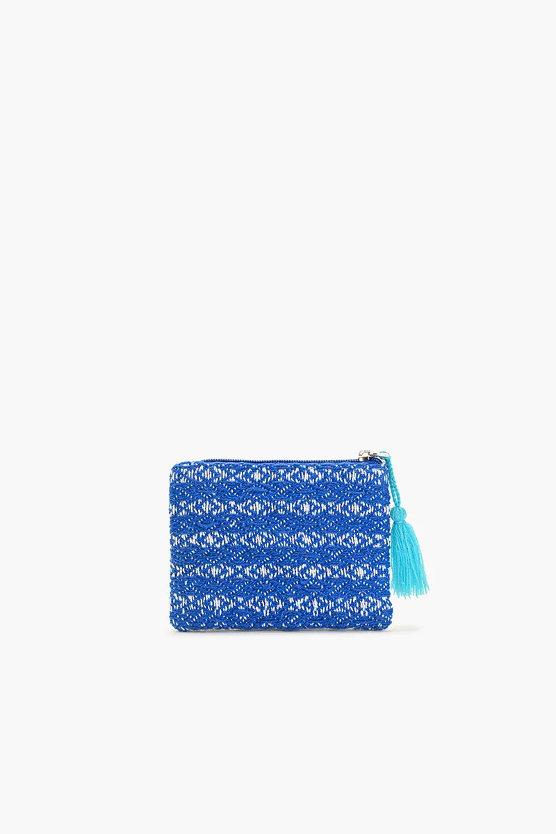 Crab It Beaded Coin Pouch
