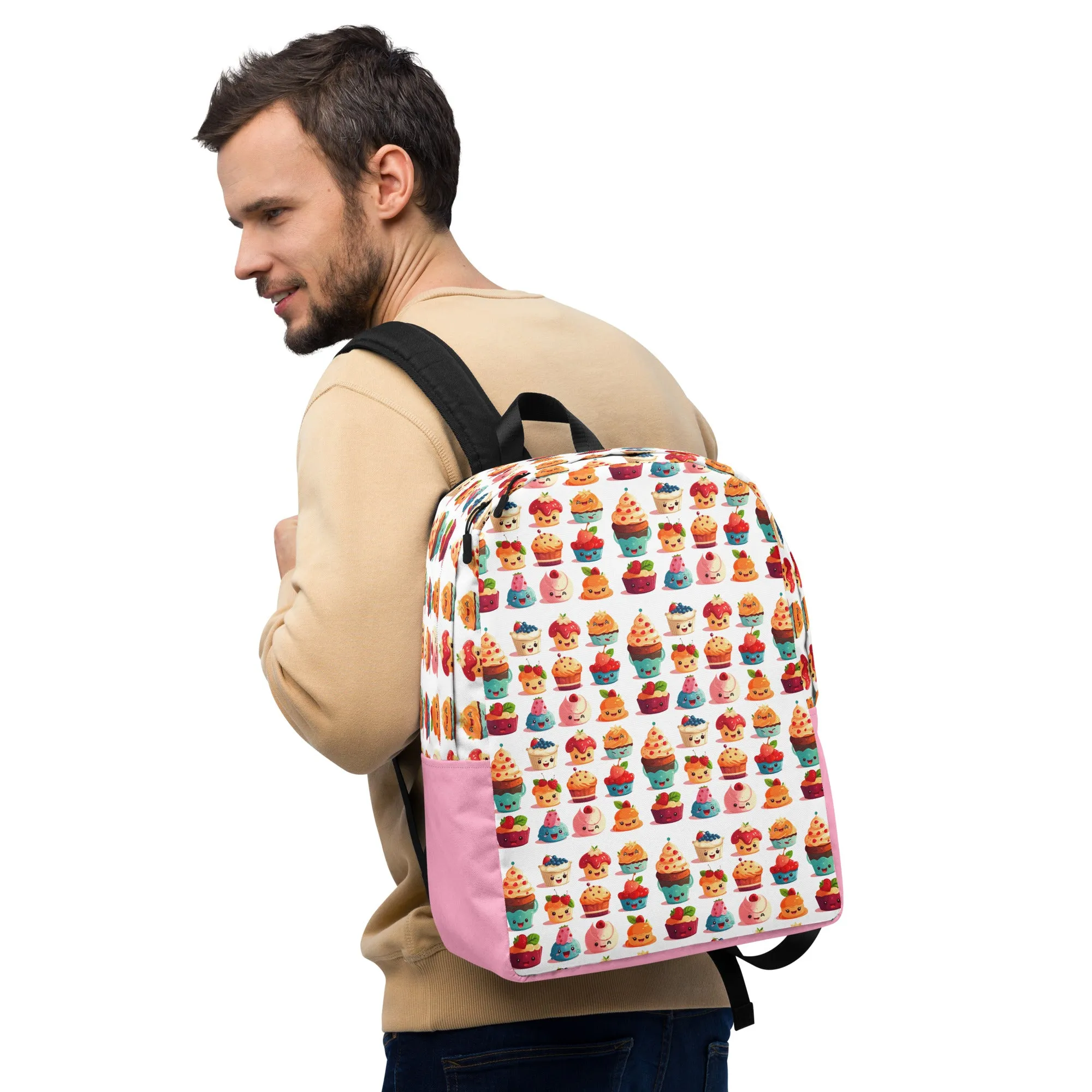 Cute Cupcakes Minimalist Backpack SETCCK001