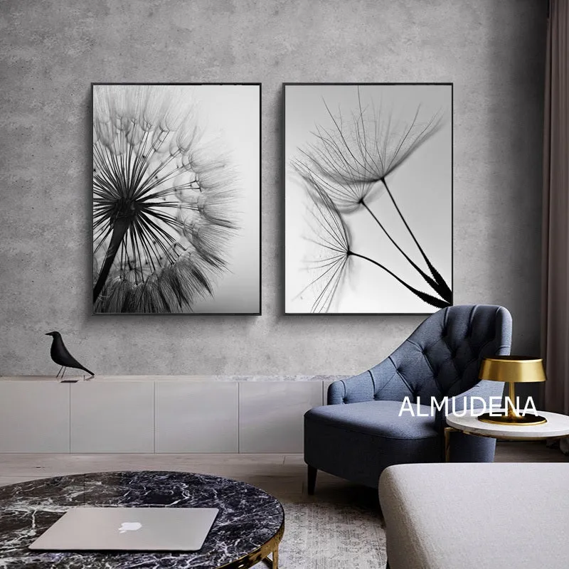 Dandelion Flower Wall Art