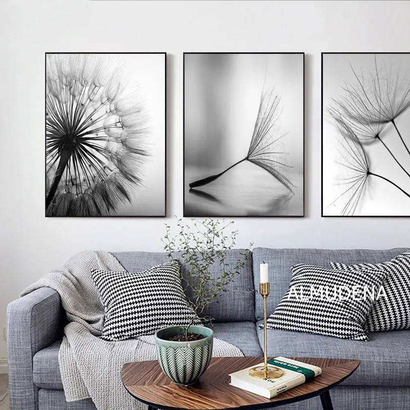 Dandelion Flower Wall Art