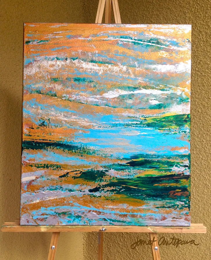 Desert Mirage Original Canvas