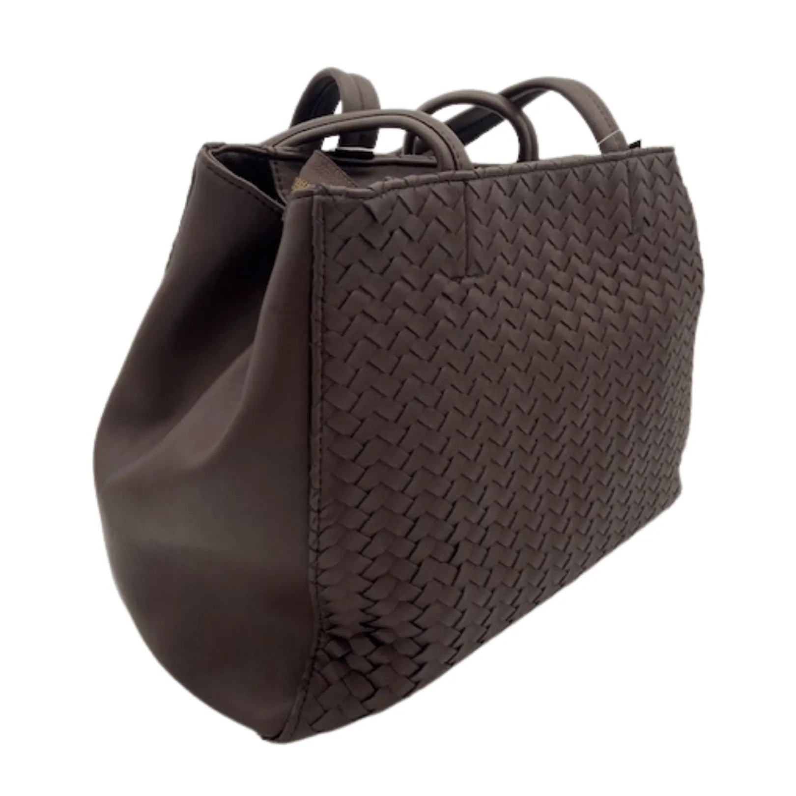 DEUX LUX Baxter Bordeaux Tote - Brown New w/Tags