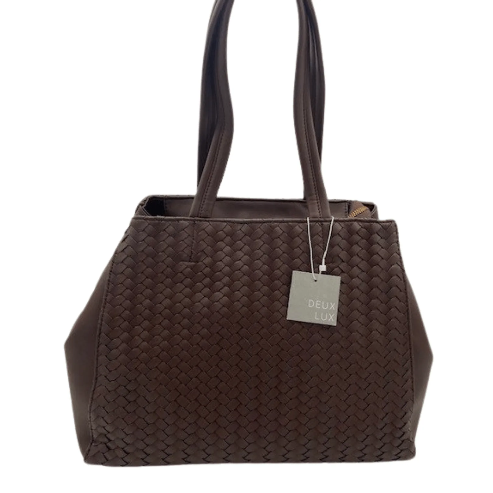 DEUX LUX Baxter Bordeaux Tote - Brown New w/Tags