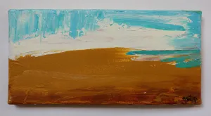 Dockweiler Beach Original Canvas