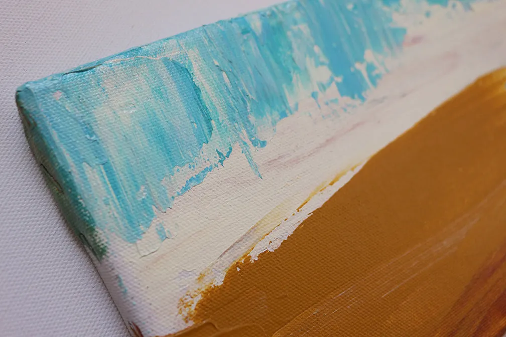 Dockweiler Beach Original Canvas