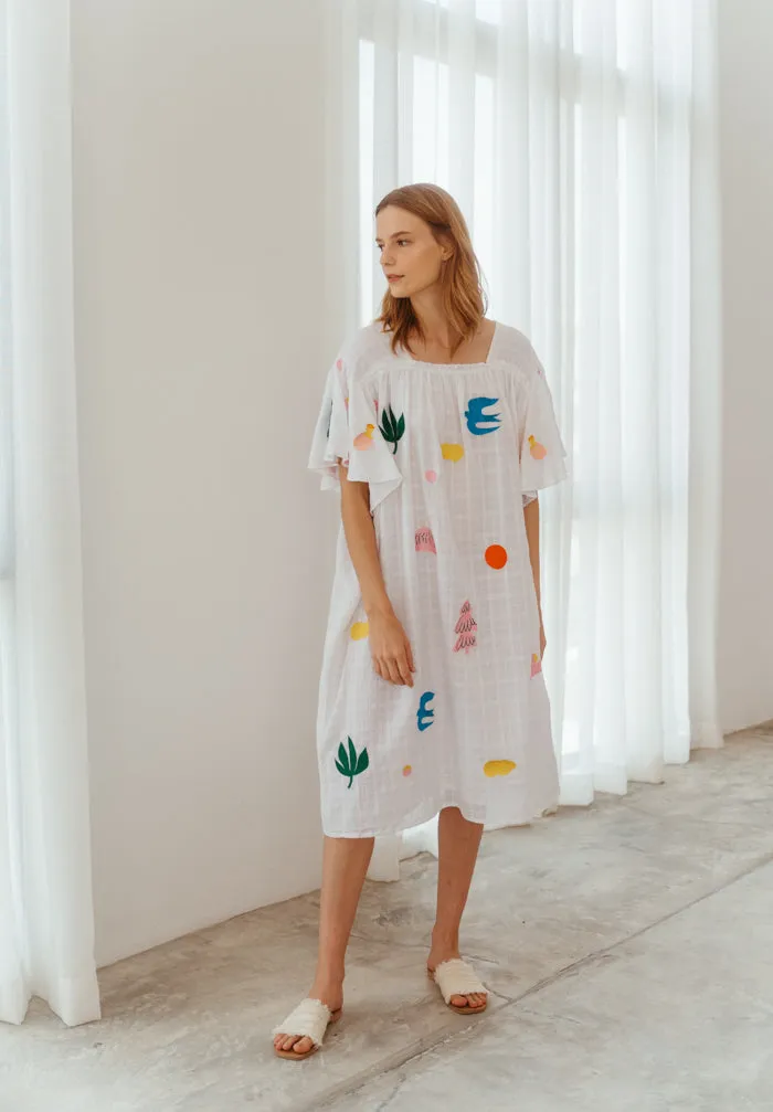 Dreamers Embroidered Dress