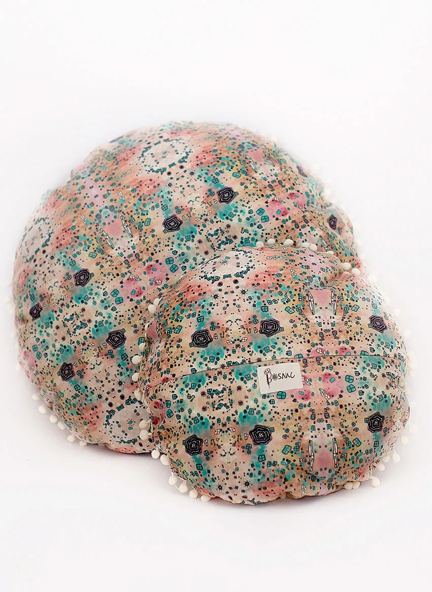 'Dreamscape' Pom Pom Pillows