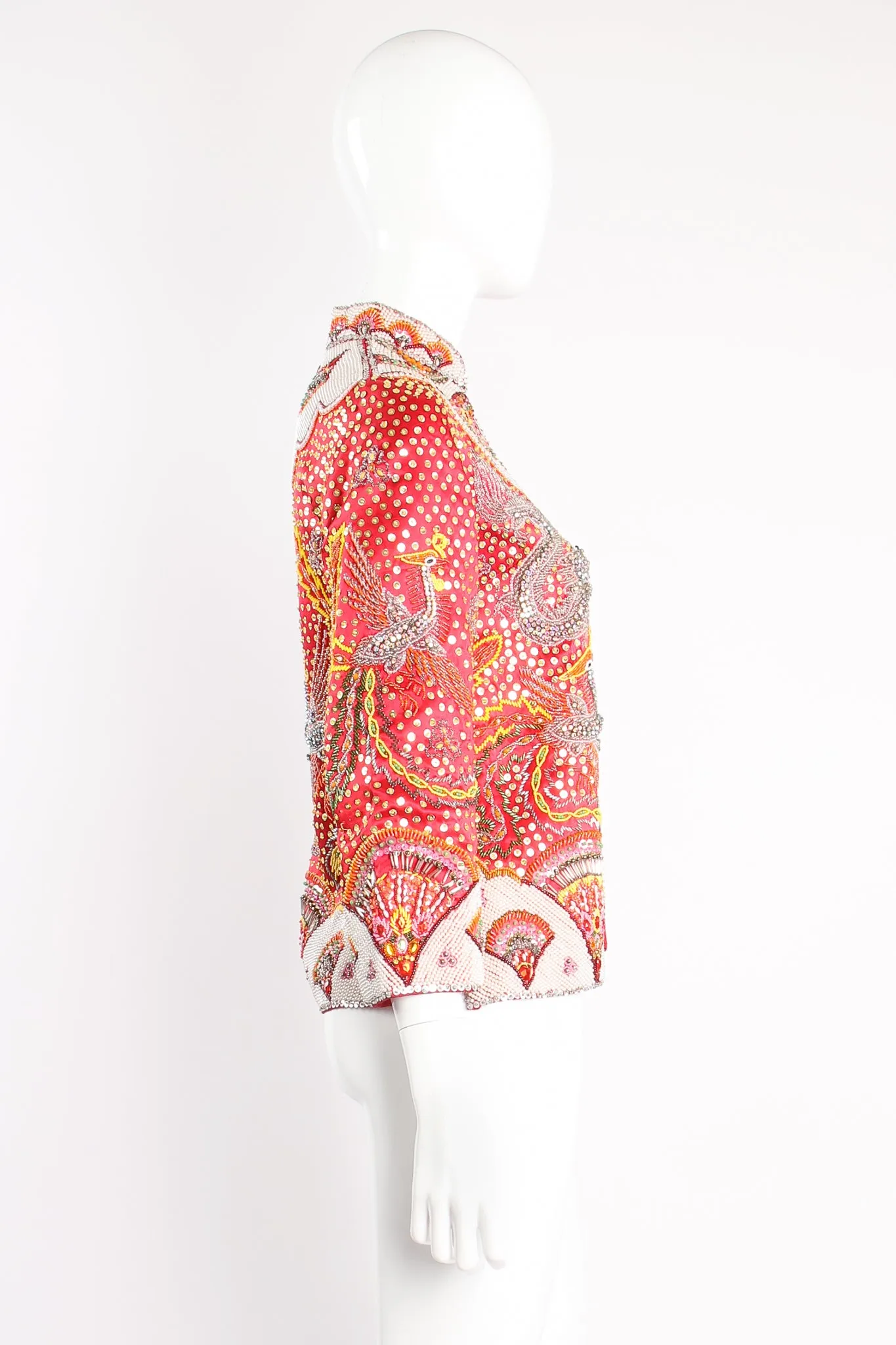 Embellished Chinese Serpent & Phoenix Jacket
