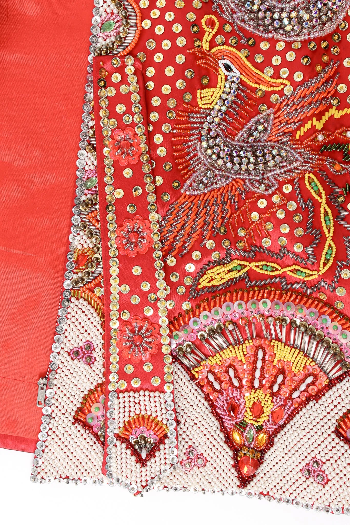Embellished Chinese Serpent & Phoenix Jacket