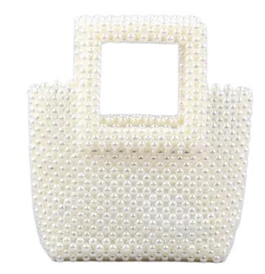Emma Lime Green Beaded Tote