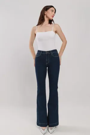 Faye Flare Mid Rise Denim