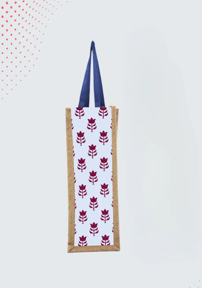 Flaire - Handmade Bottle Bag with Jute, Pakistani Traditional Handcrafted Product.