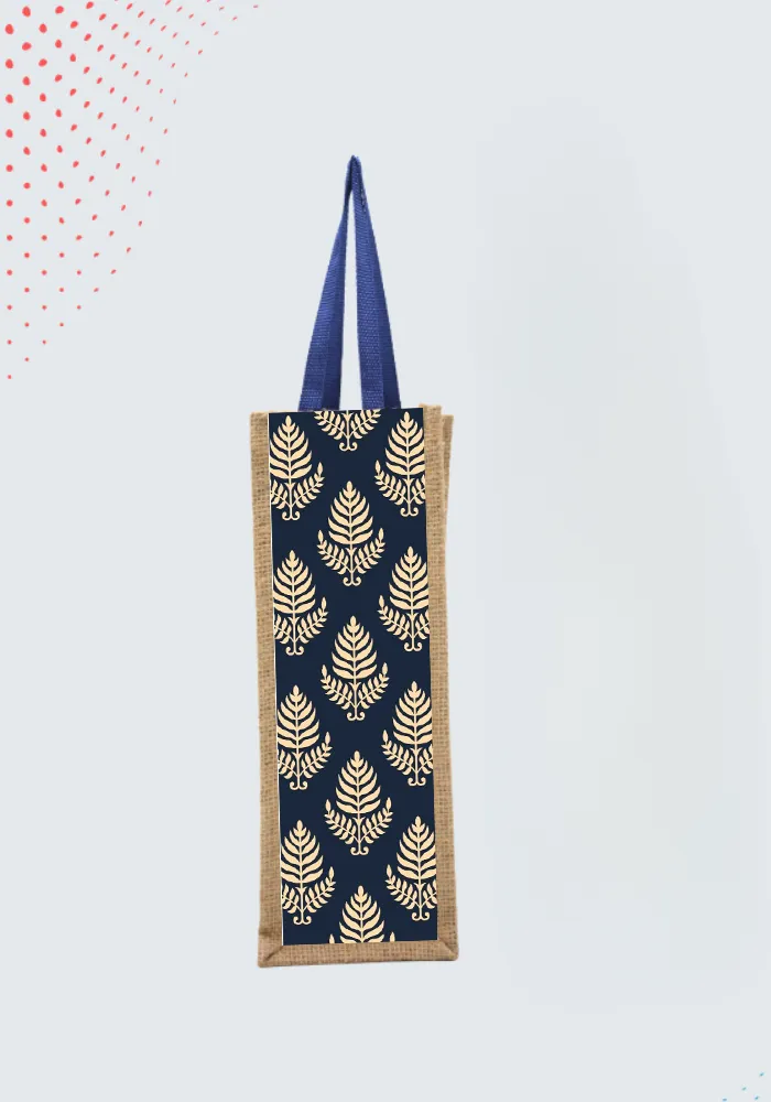 Flaire - Handmade Bottle Bag with Jute, Pakistani Traditional Handcrafted Product.