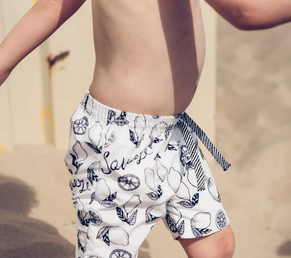 Fruit Print Swim Short