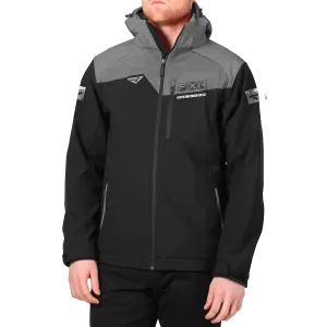 FXR Men's Renegade Softshell Black/Grey Heather