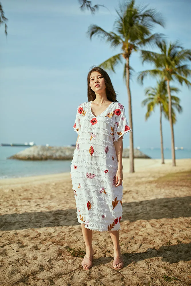 Garden Embroidered Dress