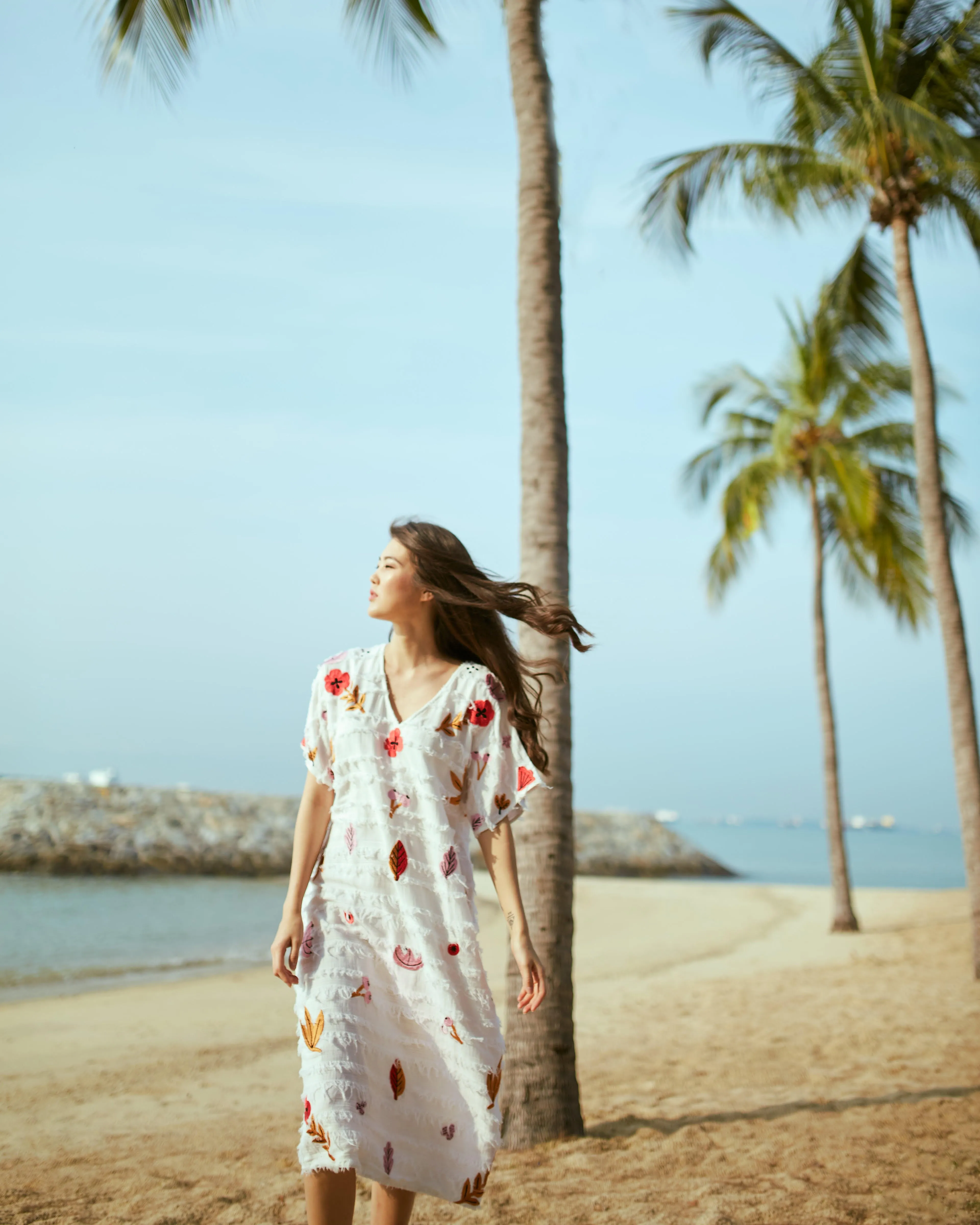 Garden Embroidered Dress
