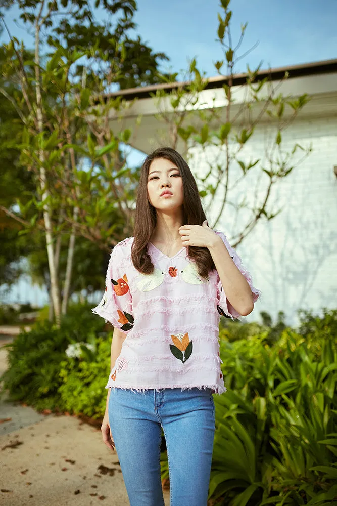 Garden Textured Blouse