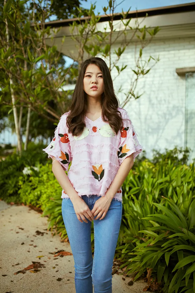 Garden Textured Blouse