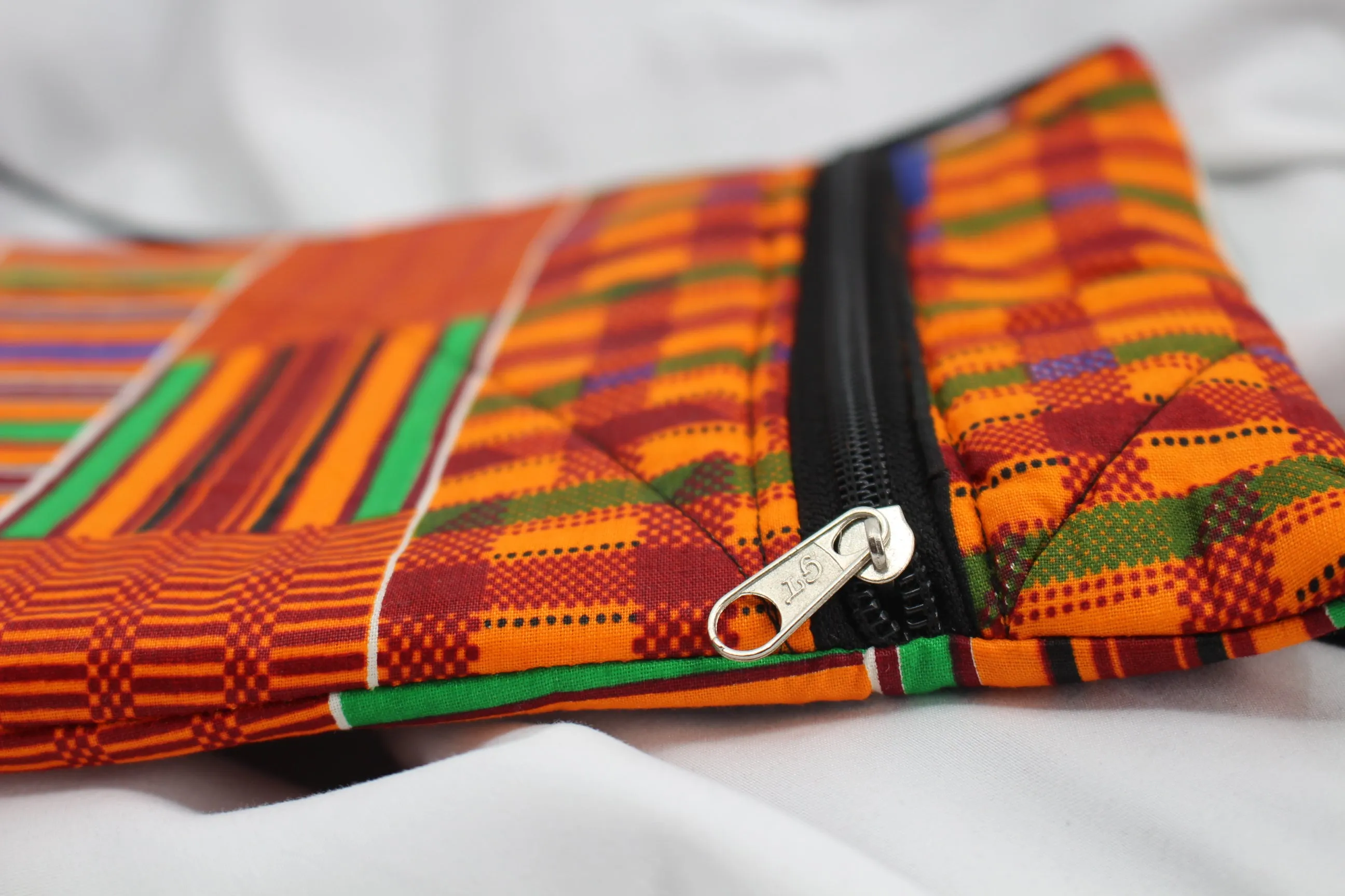 Ghanaian Crossbody - Striped Sweater