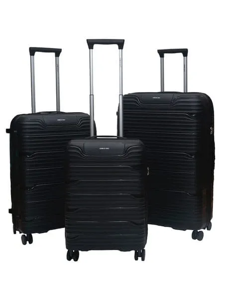 Gino De Vinci Suterra Medium Roller Case Black