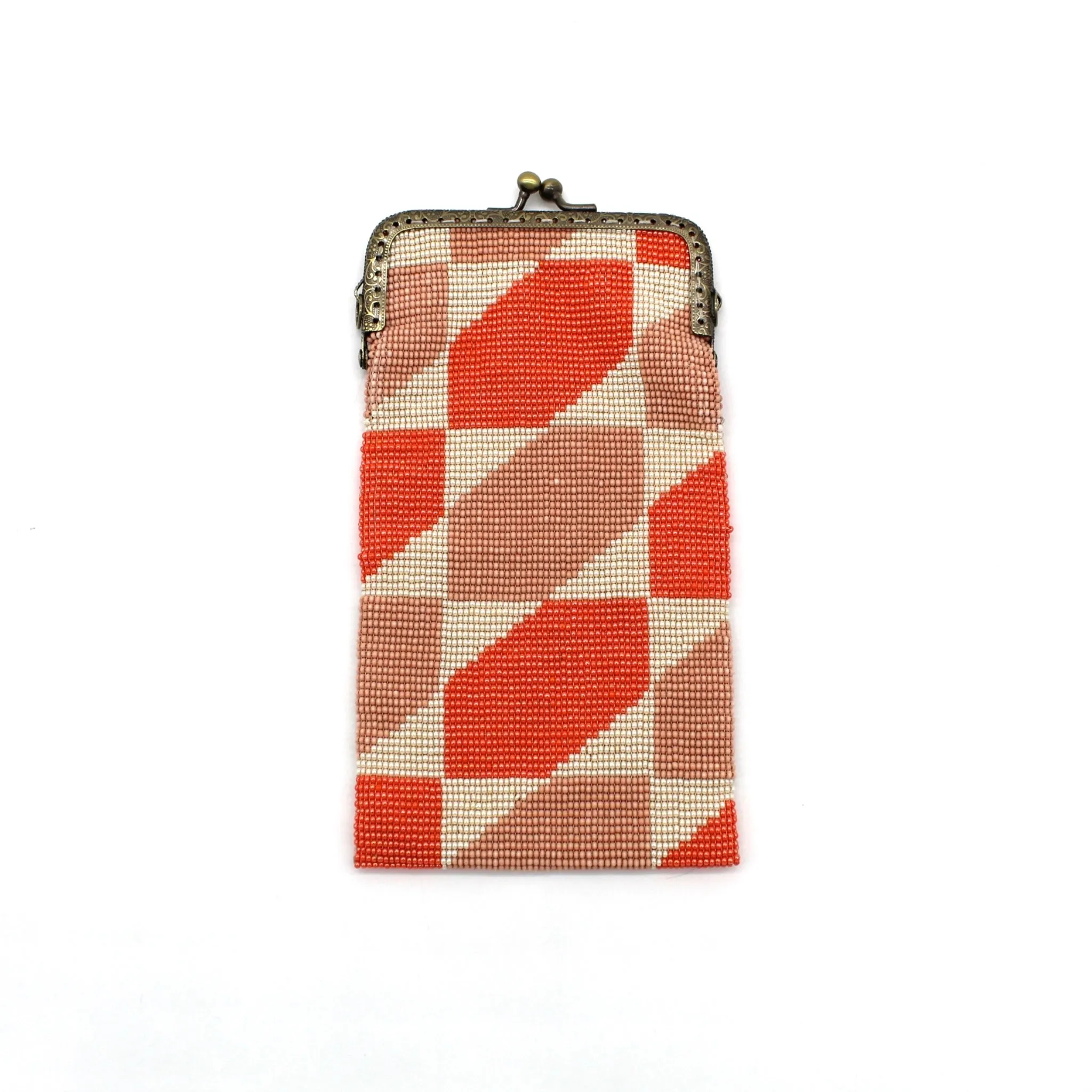 Glass Bead Cell Phone Crossbody Bag - GEO ROSE
