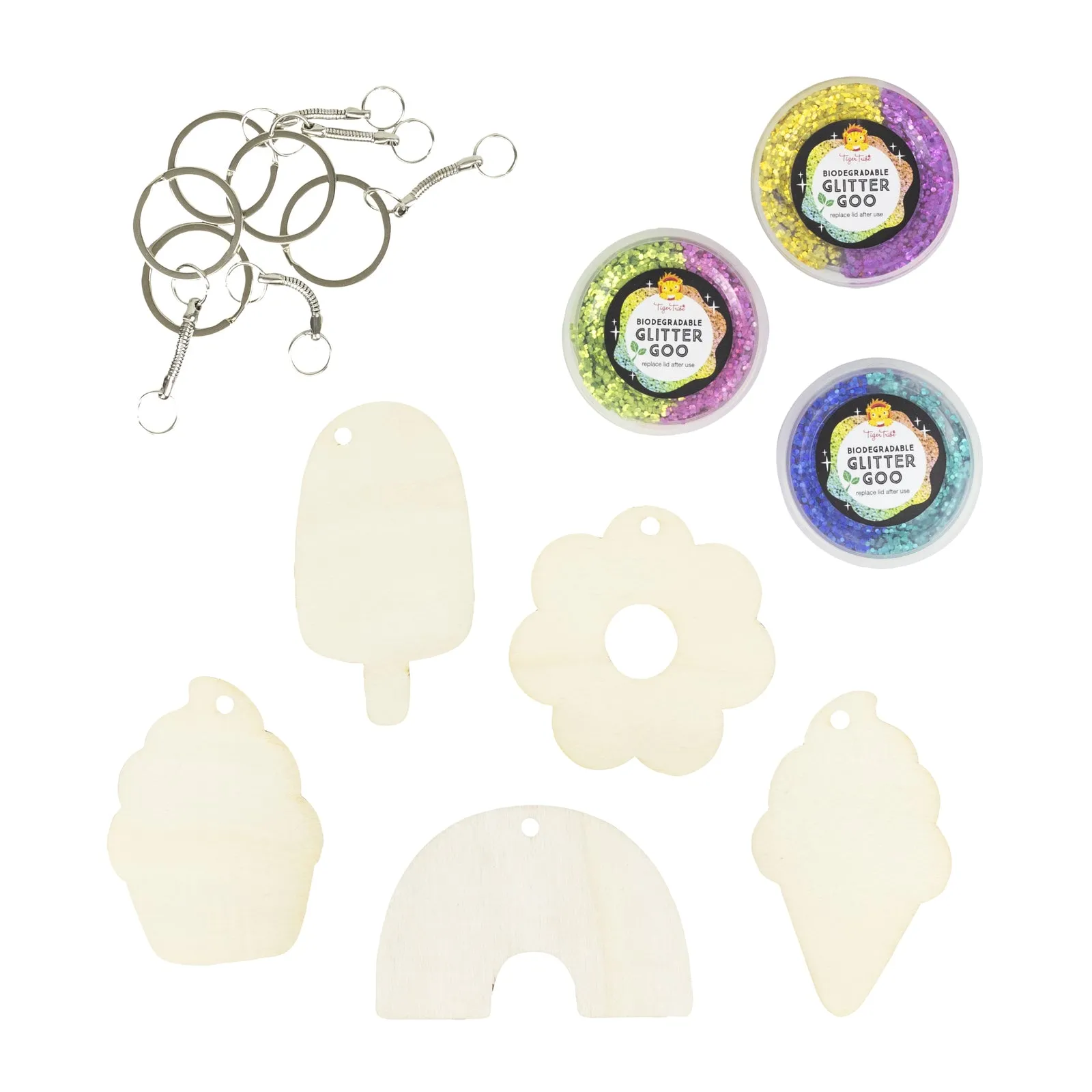 Glitter Goo Bag Charms - Glitter Pop - 5 