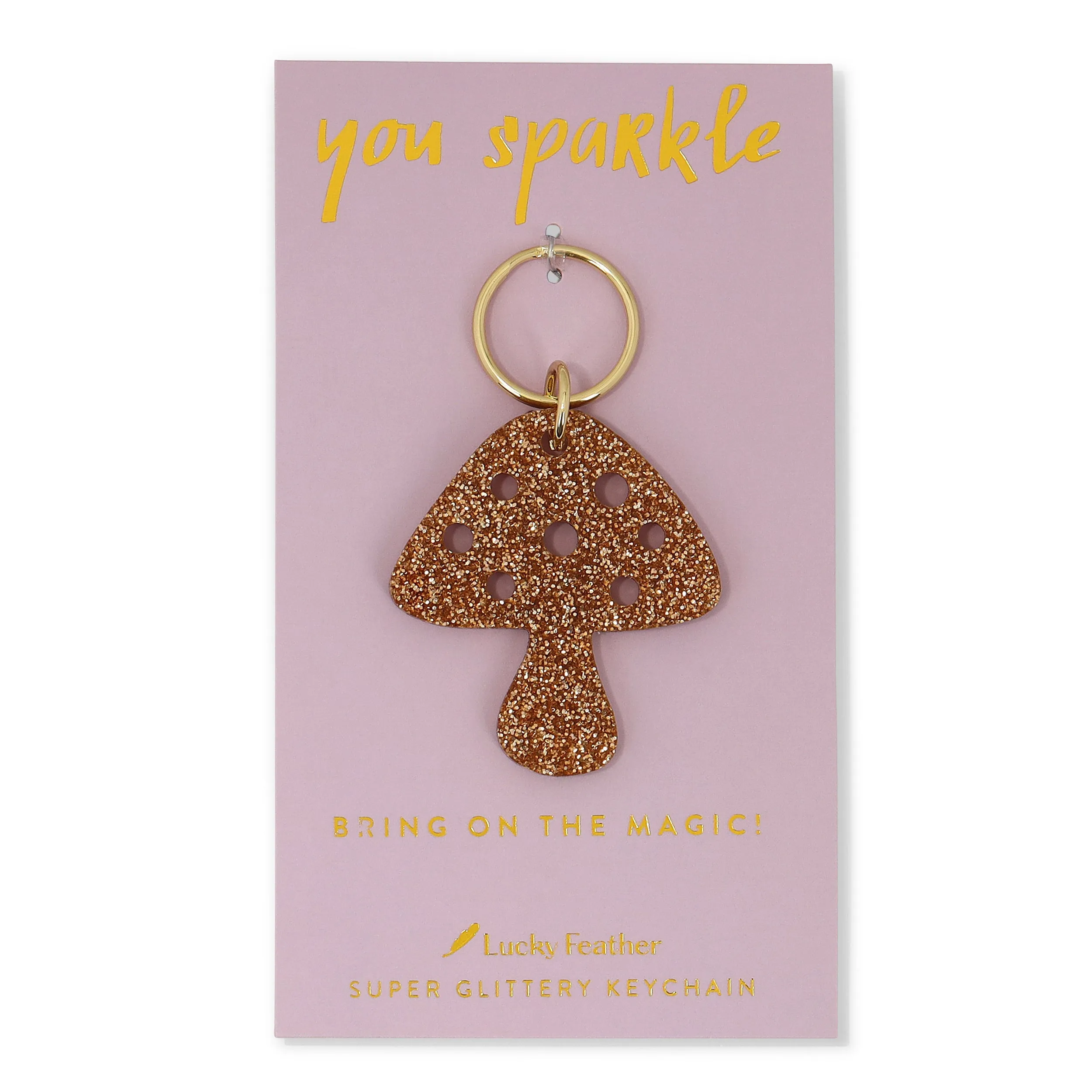 Glitter Keychains